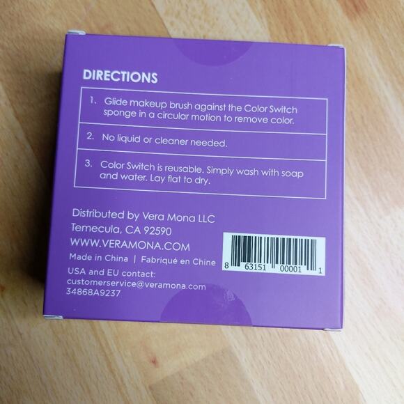 Vera Mona Color Switch Solo - Size O/S - NIB - Picture 4 of 4